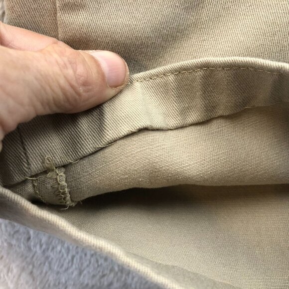 Riders By Lee Women Pants Size 6M EasyCare Khaki Straight Leg Tan Classic Casual - Picture 9 of 13